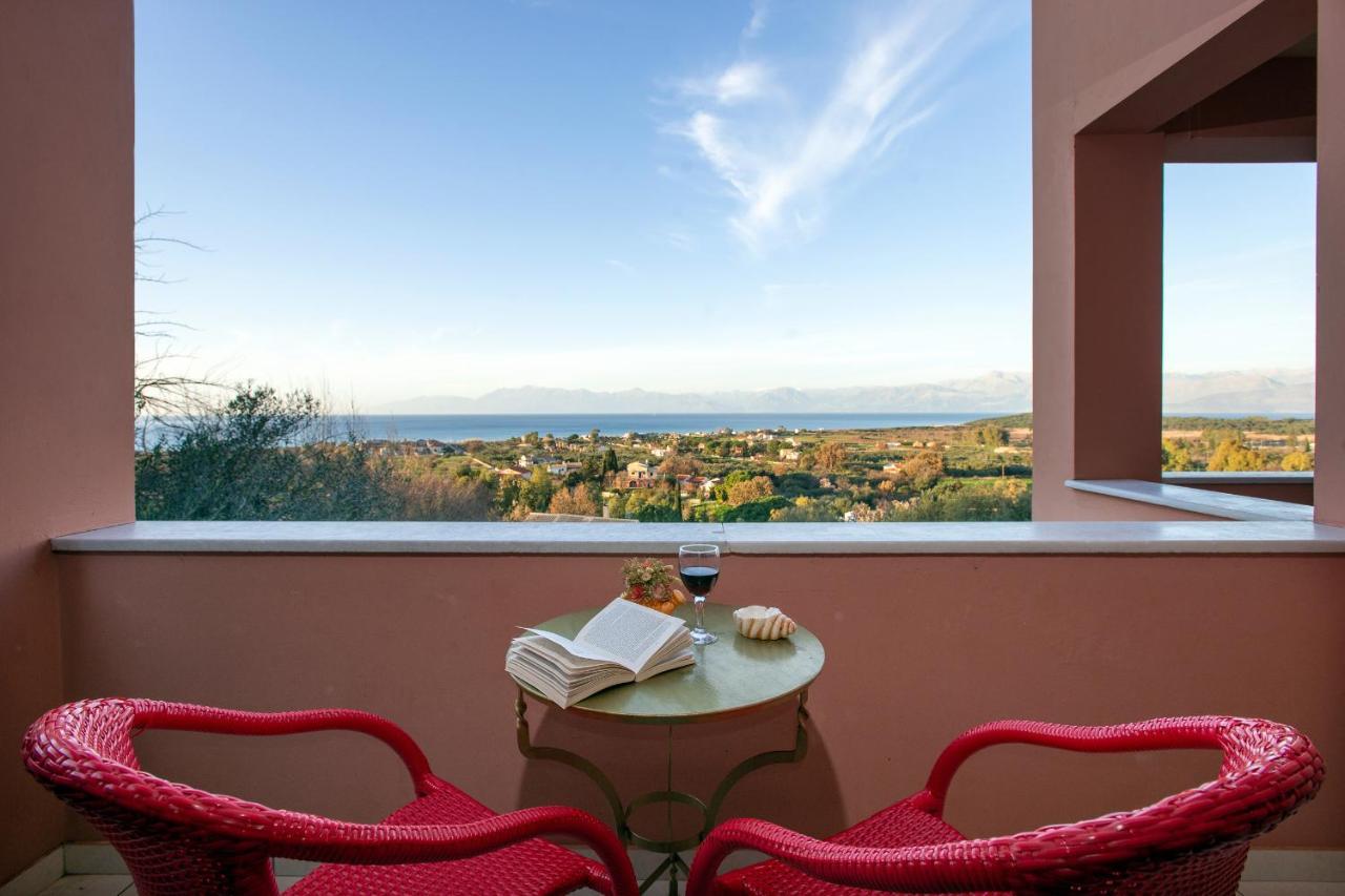 Villa Mare E Monti Almiros strand Buitenkant foto