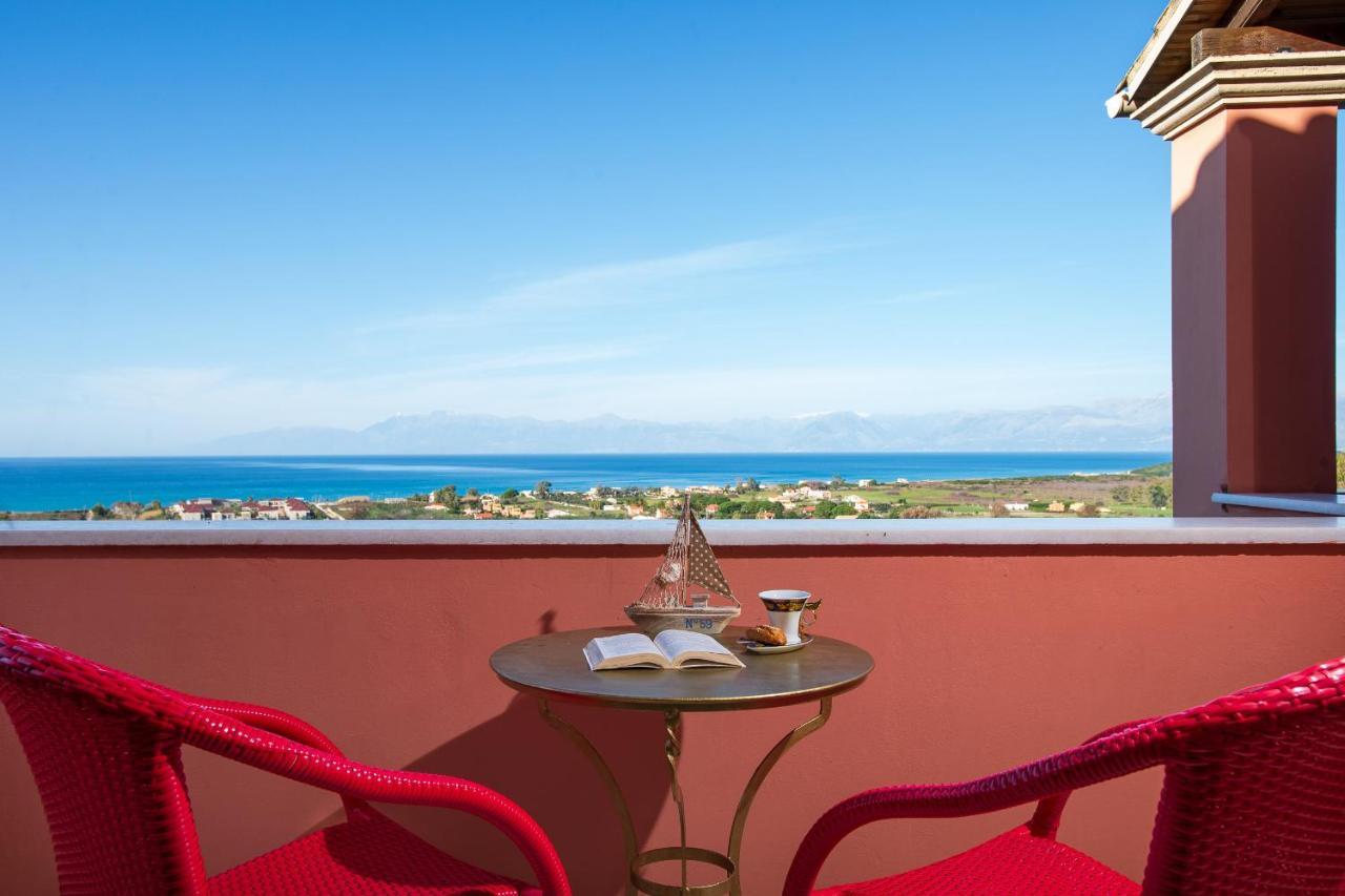 Villa Mare E Monti Almiros strand Buitenkant foto