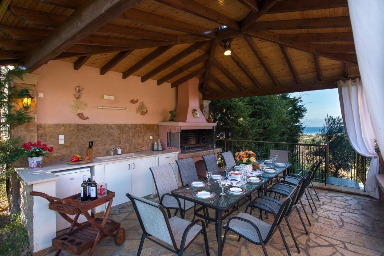 Villa Mare E Monti Almiros strand Buitenkant foto
