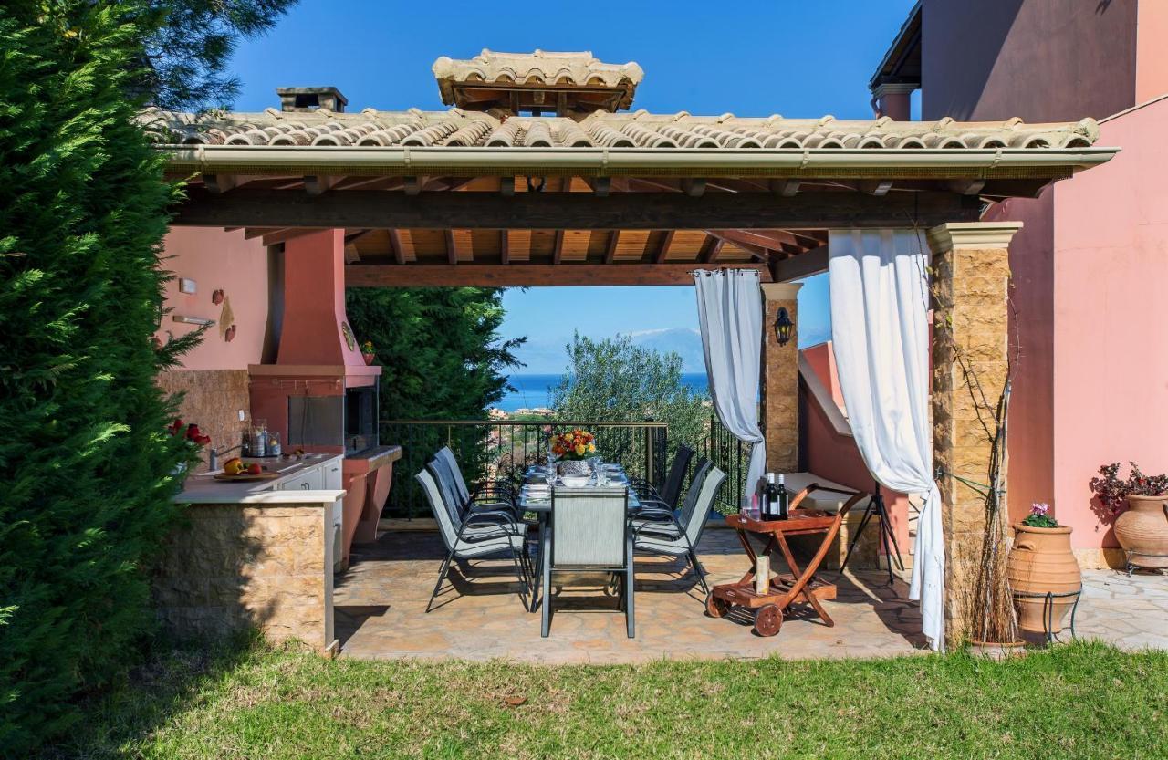 Villa Mare E Monti Almiros strand Buitenkant foto
